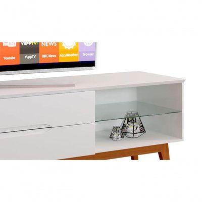 Rack Para Tv Limit 2.2 Branco - Moveisaqui