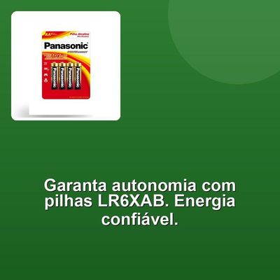 Pilha Alcalina Aa Blister C-4 Lr6xab