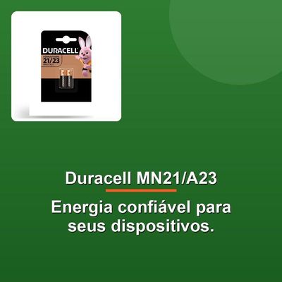 Pilha Alcalina Mn21-a23 Duracell C-2