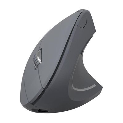 Mouse Sem Fio Recarregável Power Fit 1600 Dpi Cinza Usb