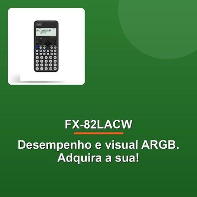 Calculadora Científica Casio Fx-82lacw Classwiz Preta