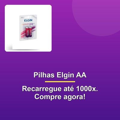Pilha Recarregável Elgin Aa 2500mah C-2