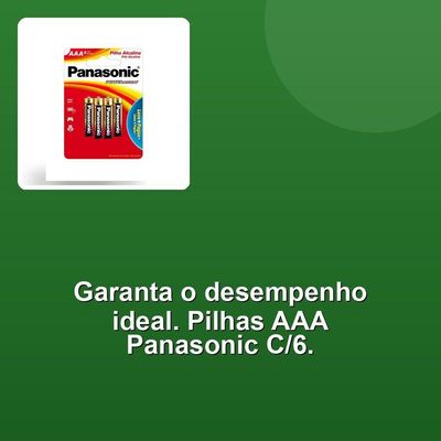 Pilha Alcalina Aaa C-6