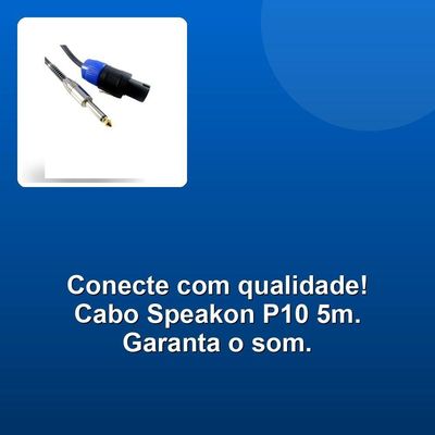 Cabo Speakon Macho P10 Mono Macho 5m