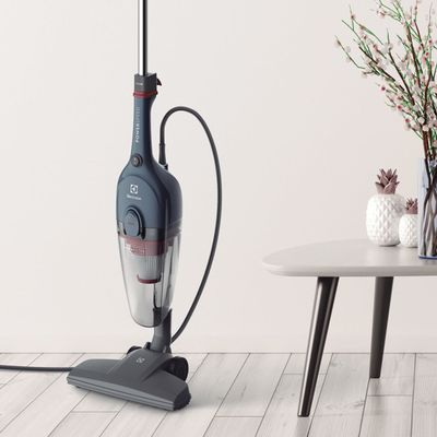 Aspirador de Pó Vertical com Fio Electrolux 1100W 2 em 1 Filtro HEPA Azul (STK13A) 127V