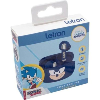 Fone De Ouvido Bluetooth Letron Sonic Azul