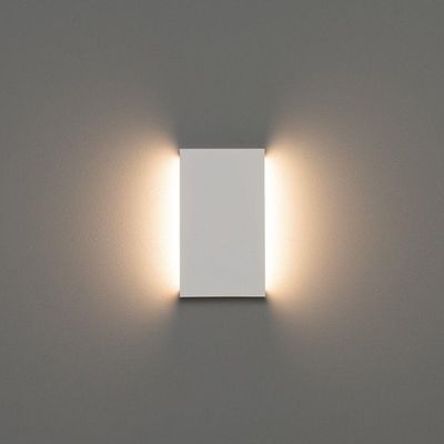 Arandela Stella Reflex Led 20cm Ip65 6w Bivolt Branco - 3000k - Luz Amarela