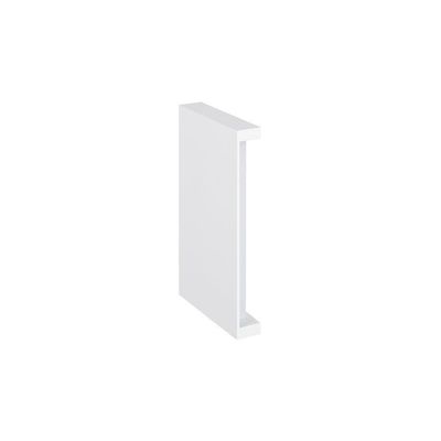 Arandela Stella Reflex Led 20cm Ip65 6w Bivolt Branco - 3000k - Luz Amarela