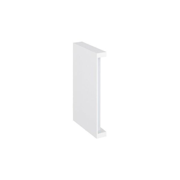 Arandela Stella Reflex Led 20cm Ip65 6w Bivolt Branco - 3000k - Luz Amarela
