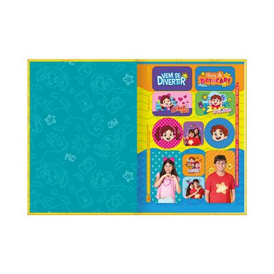 Caderno Brochura Tilibra Capa Dura 1/4 Maria Clara e JP Capas Diversas - Item Sortido