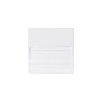 Balizador Stella Big Neu 2 De Sobrepor Led 3w Bivolt Branco - 3000k - Luz Amarela