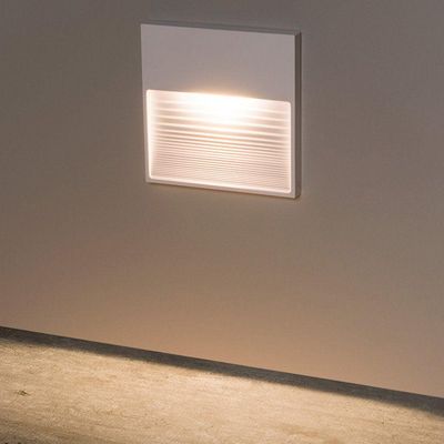 Balizador Stella Big Neu 2 De Sobrepor Led 3w Bivolt Branco - 3000k - Luz Amarela