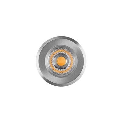 Embutido De Solo Led Stella Focco 10w Bivolt Inox 3000k Luz Amarela