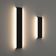 Arandela Stella Reflex Led 42cm Ip65 12w Bivolt Preto - 3000k - Luz Amarela