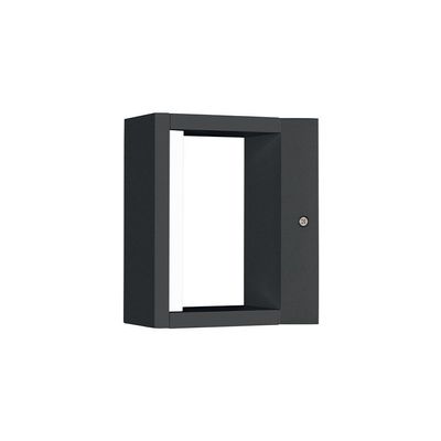 Arandela Stella Recognizer Led Ip65 7w Bivolt Preto - 3000k - Luz Amarela
