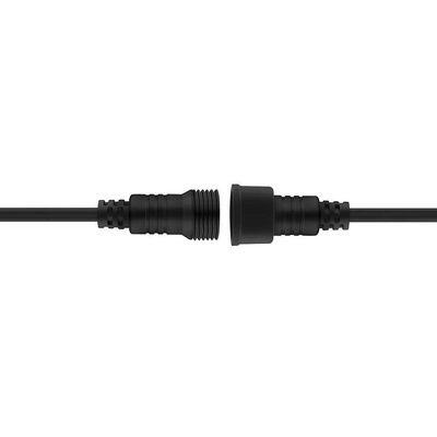 Cabo Porta-lâmpadas Hang Stella Para 8 Lâmpadas E27 5,5 Metros Bivolt - Preto