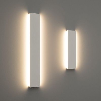 Arandela Stella Reflex Led 42cm Ip65 12w Bivolt Branco - 2700k - Luz Amarela