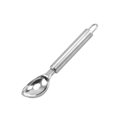 Colher de Sorvete Cabo Aço Inox Cafeteria Sorveteria 6un