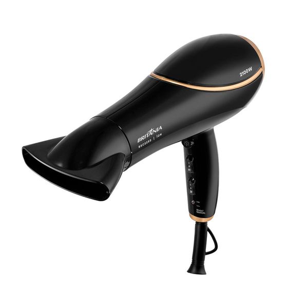 Secador De Cabelos Britânia 2100W BSC2250 Preto Bivolt
