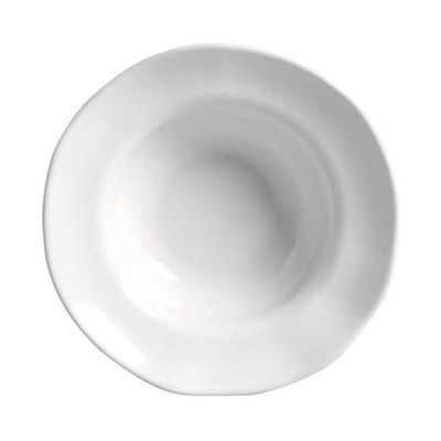 Conjunto De Pratos Para Entrada/sobremesa 04 Peças Orgânico New White Porto Brasil