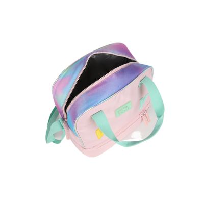 Lancheira Infantil Escolar Térmica Rainbow Up4You LA49242UP Rosa