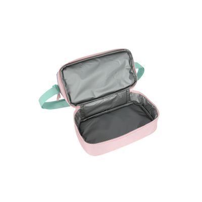 Lancheira Infantil Escolar Térmica Rainbow Up4You LA49242UP Rosa