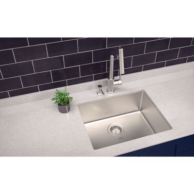 CUBA TRAMONTINA DE EMBUTIR DESIGN COLLECTION QUADRUM UNDERMOUNT EM INOX 50X40 94007/112