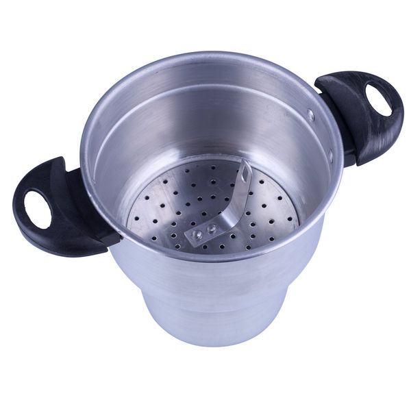 Cuscuzeiro 14cm Polido Alumínio Oliveira