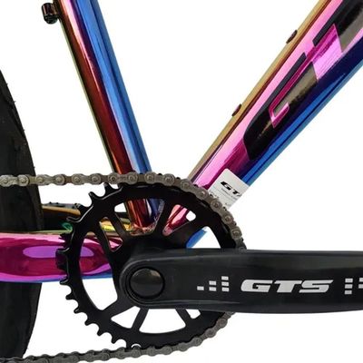 Bicicleta Aro 26 Freeride Gta Rebel Camaleão 1x7v Câmbio Shimano