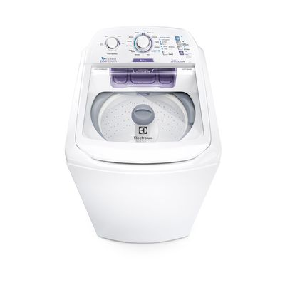 Máquina de Lavar Electrolux 8,5kg Branca Turbo Economia com Jet&Clean e Filtro Fiapos (LAC09) 220V