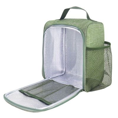 Kit Joy Bolsa Térmica, Porta Escova, Pasta De Dente, Pote Marmita 2 Andares E Garrafa Verde