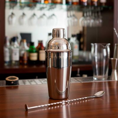 Coqueteleira Coador e Colher Bailarina Drinks Bar Bartender