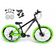 Bicicleta Aro 26 Vikingx Tuff Câmbios Shimano Freio Hidráulico 21v Freeride Aro Vmaxx Flame preto-Verde X44