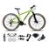 Bicicleta Aro 29 Absolute Nero 5 Freio Hidráulico K7 27v Alumínio Garfo Com Trava Mtb Verde Tam: 19