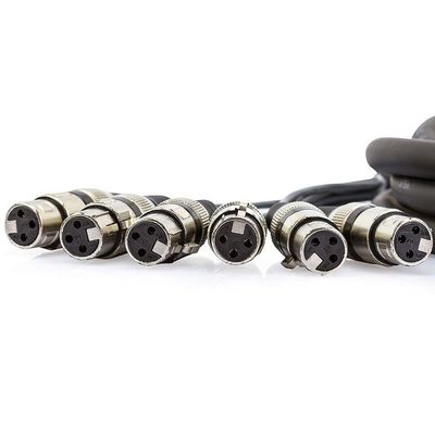 Multicabos Com Conectores Xlr 28 Vias Cirilo Cabos 5m