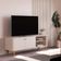 Rack Bancada Aruma Com 2 Portas E Cantos Arredondados Off White