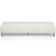 Kit 02 Puffs Decorativo Sala de Estar Bali W01 Pés Palito 190x60cm Linho Champagne - Lyam Decor