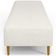 Kit 02 Puffs Decorativo Sala de Estar Bali W01 Pés Palito 190x60cm Linho Champagne - Lyam Decor
