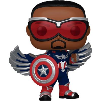 Boneco Funko Pop Capitão América (Sam Wilson)  - Candide