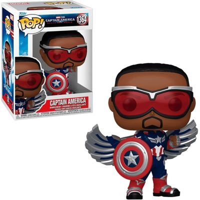 Boneco Funko Pop Capitão América (Sam Wilson)  - Candide