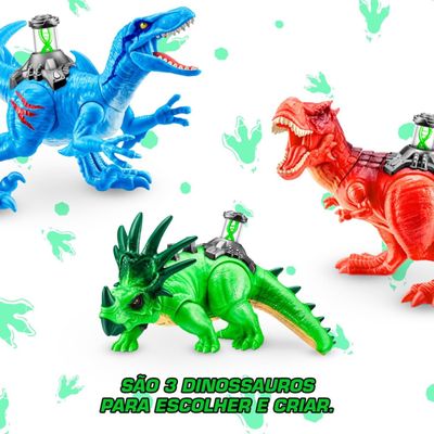 Boneco Robo Alive Dino DNA Surpresa Candide - 1145