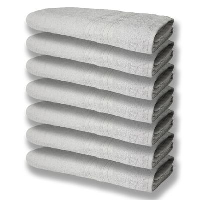 7 Toalhas Grande Super oft Beka - Branco