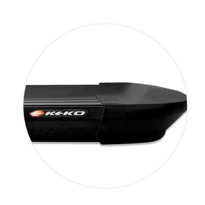 Estribo Lateral S10 2012 A 2025 My Trip Aluminio Preto Keko
