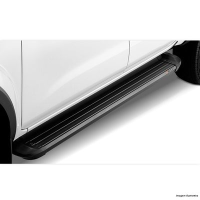 Estribo Lateral S10 2012 A 2025 My Trip Aluminio Preto Keko