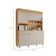 Cozinha Compacta Realeza 100% MDF 5 Portas 2 Gavetas Carvalho e Greice