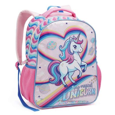 Mochila Infantil Fem Unicórnio Mi43244 - Seanite