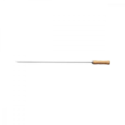 Espeto para Churrasco Tramontina com Lamina em Aço Inox e Cabo de Madeira 75 cm