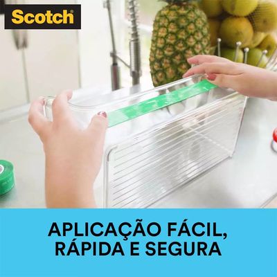 Fita Adesiva Dupla Face Scotch 3M com Espuma Uso Interno 19mmx2m