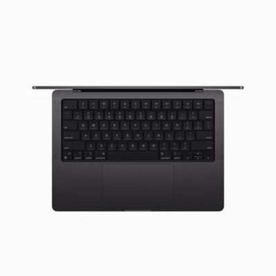MacBook Pro Apple 14", M3 Pro, CPU 11 Núcleos, GPU 14 Núcleos, 18GB RAM, SSD 512GB, Preto Espacial