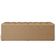 Calçadeira Recamier Baú Para Cama De Casal King Dália 195x50 cm W01 Linho Bege Escuro - Lyam